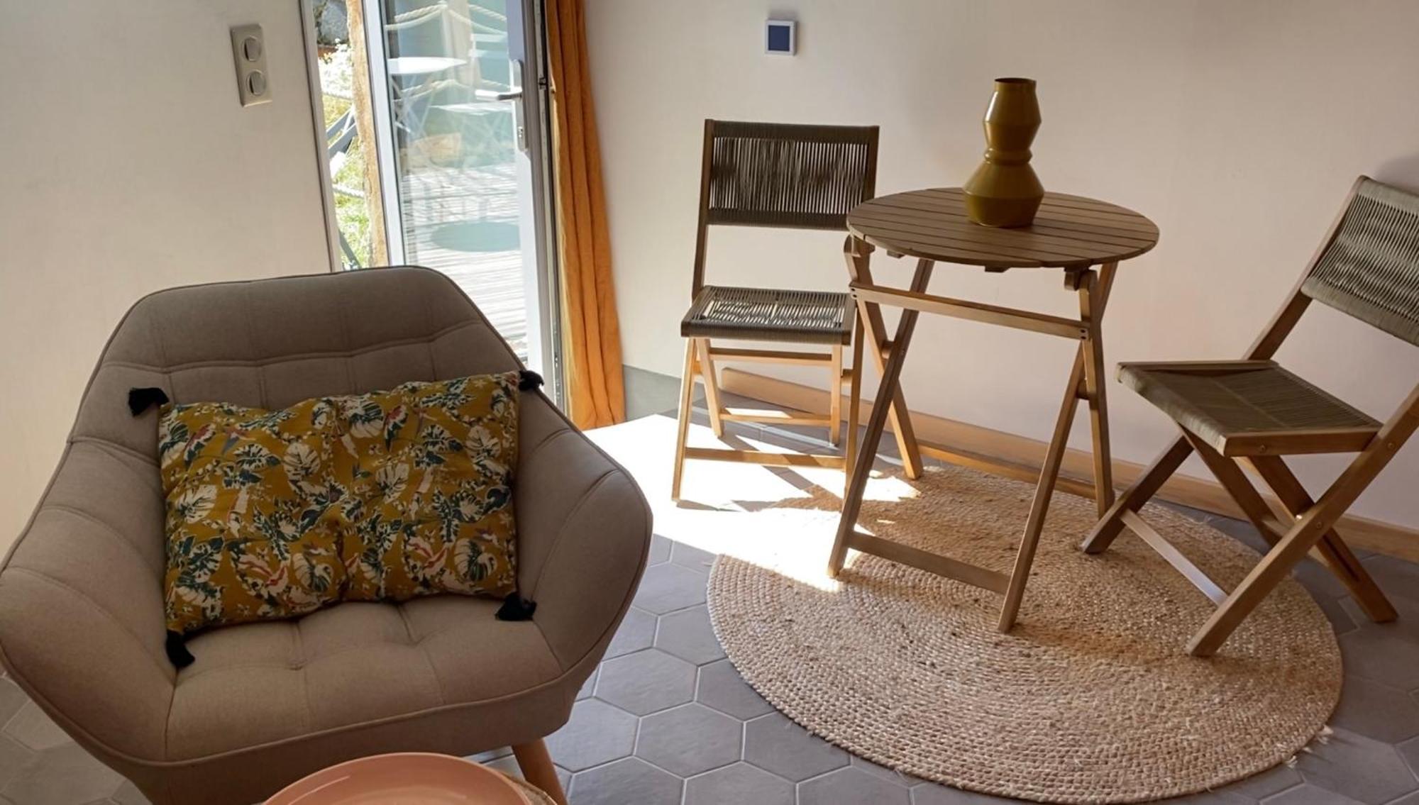 הוילה La Rochette  Tiny House De Tempoyrac מראה חיצוני תמונה